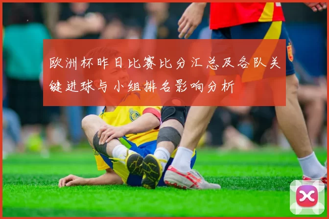欧洲杯昨日比赛比分汇总及各队关键进球与小组排名影响分析