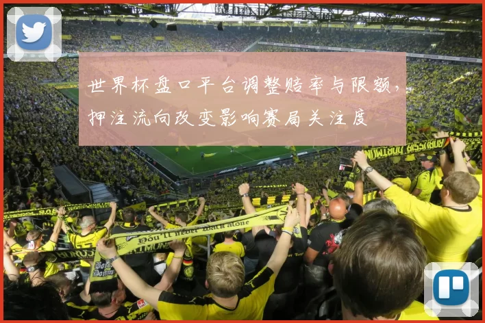 世界杯盘口平台调整赔率与限额,押注流向改变影响赛局关注度